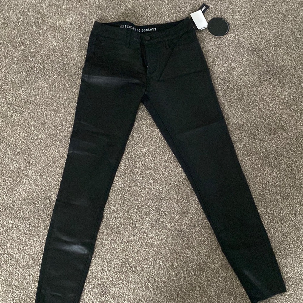 Articles of Society Leather Jeans 🖤